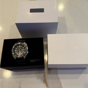 Seiko Steel Automatic Prospex Watch Ref #SRPE93